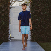 Navy Short Sleeve Rash Top