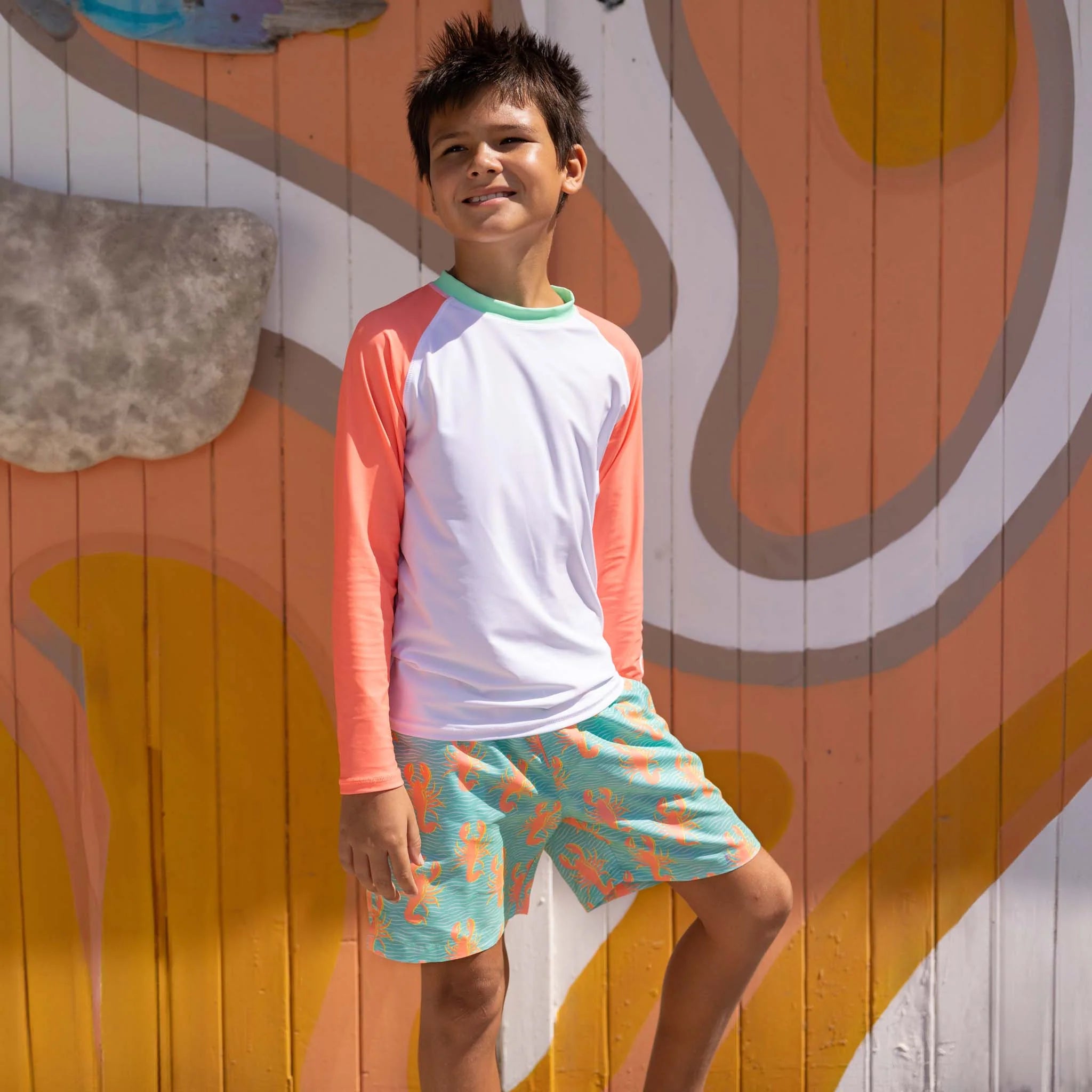 Ocean Clawed Swim Shorts