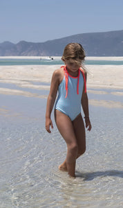 Gingham Splash Swimsuit