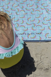 Banana Splash Large Beach Towel