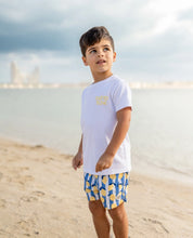 Limoncello Stripes Swim Shorts