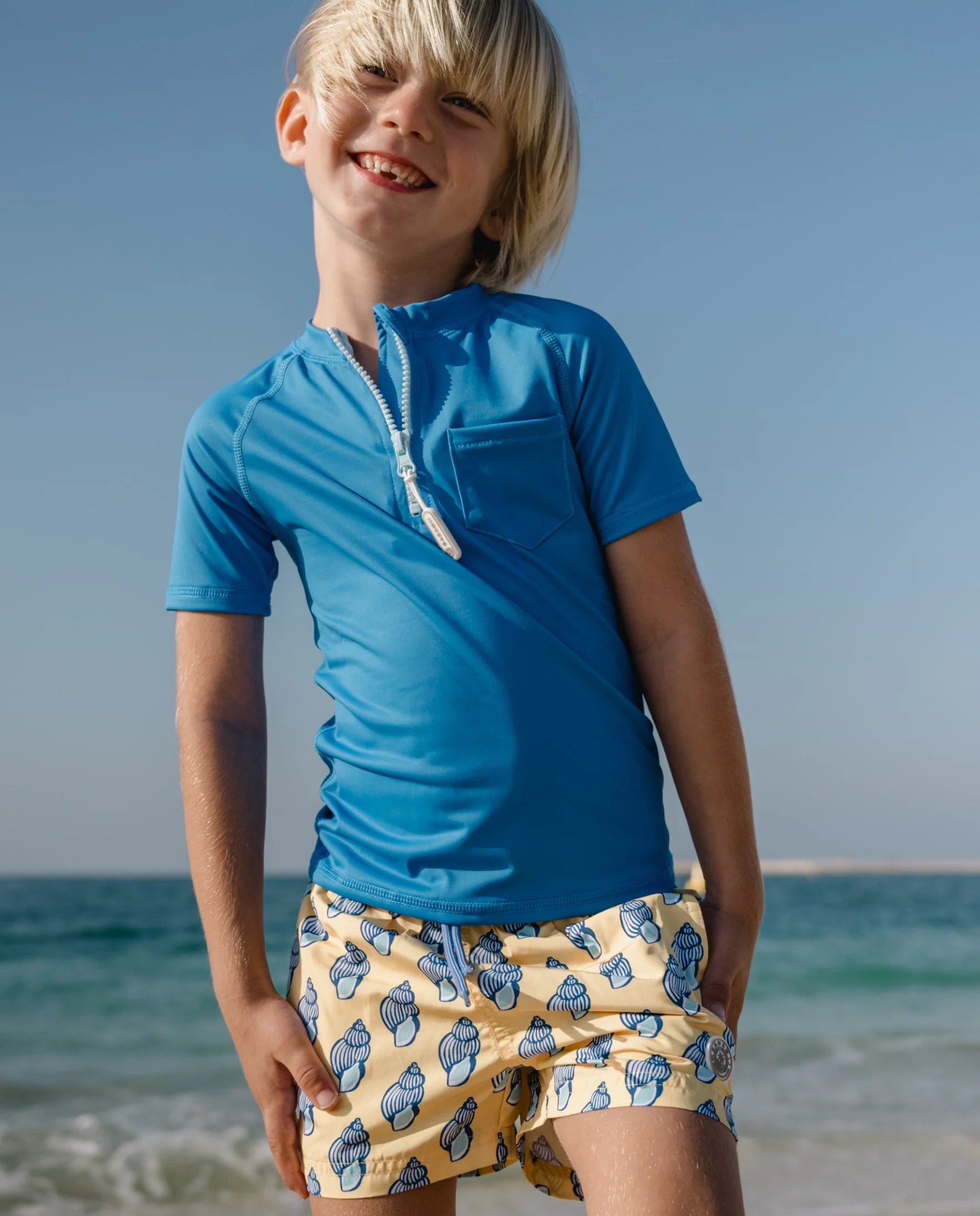 Sunny Shells Swim Shorts