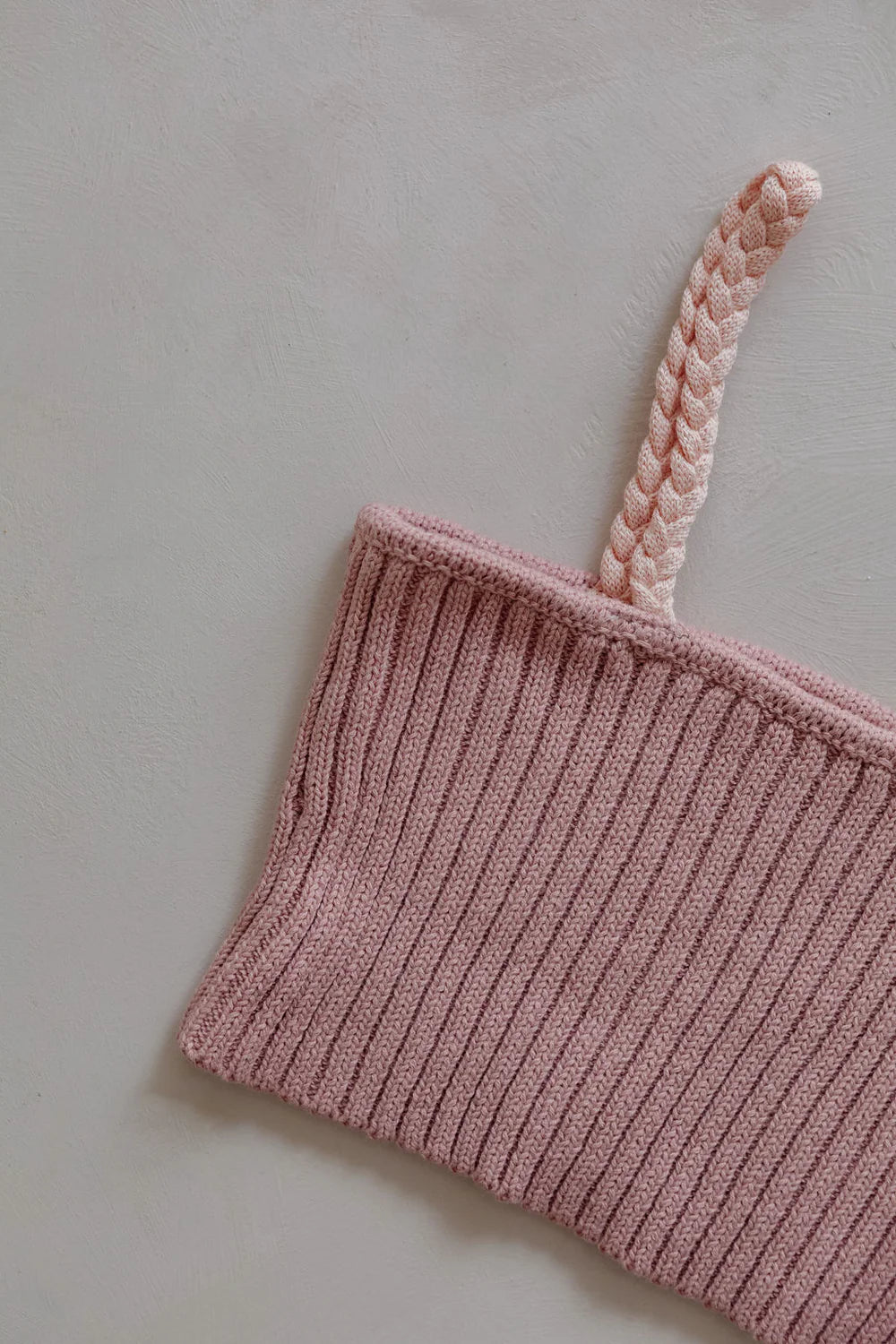 Braid Berry Crop Top