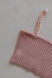 Braid Berry Crop Top