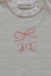 Cherry Tee in Salt