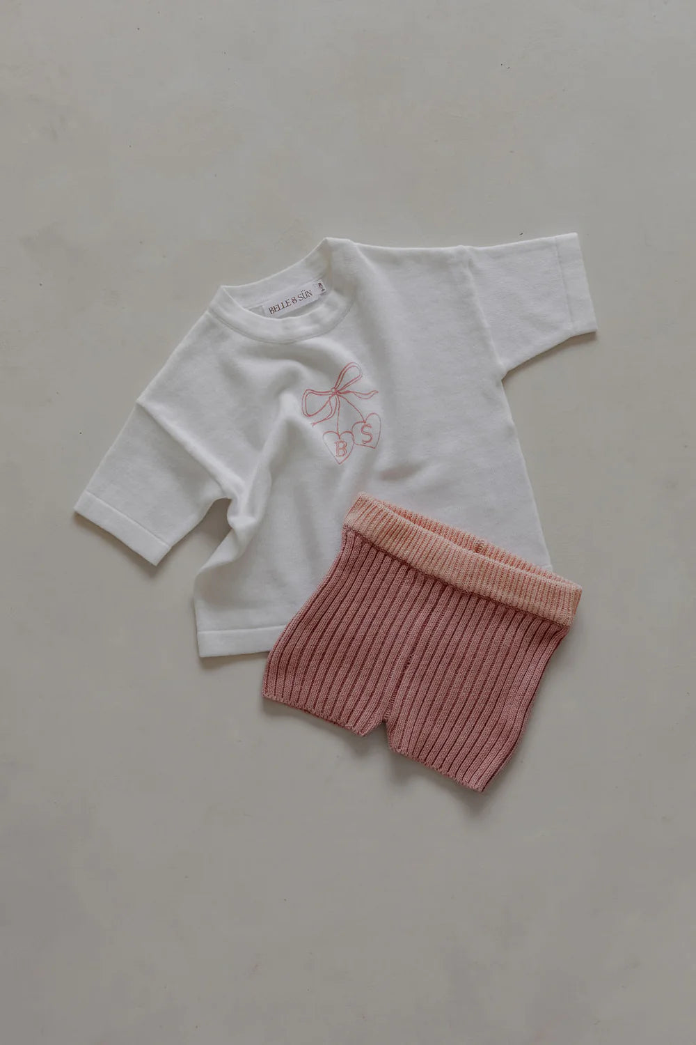 Cherry Tee in Salt