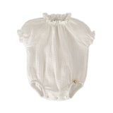 Baby Girl Muslin Romper