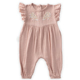 Baby Embroidered Muslin Romper
