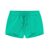 Bahamas Girl’s Swim Shorts in Green & Gold