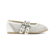 Ballerina in Mesh – White