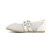 Ballerina in Mesh – White