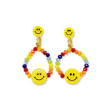 Beaded Smiles Earrings