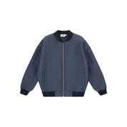 Vegan Leather Bomber Jacket
