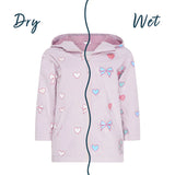 Hearts & Bows Color Changing Raincoat