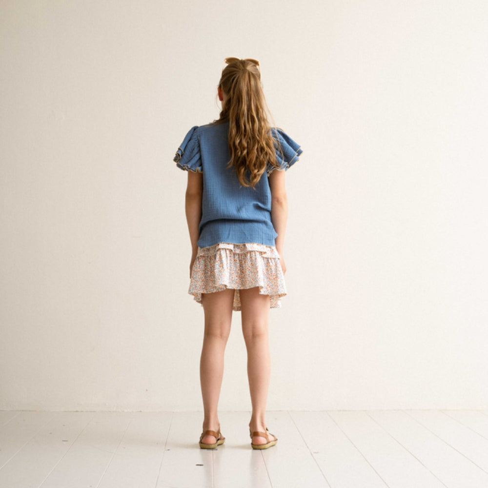Butterfly Top – Indigo