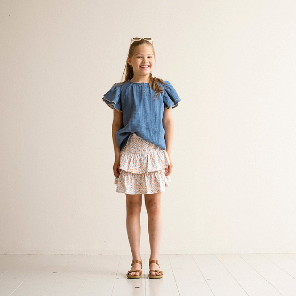 Butterfly Top – Indigo