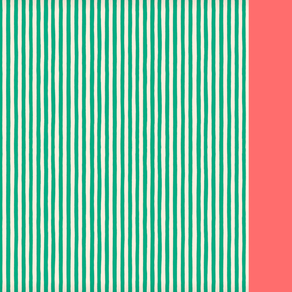 Pop Stripes Ruffles Swimsuit