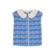 Camille Blouse in Farandole Blue