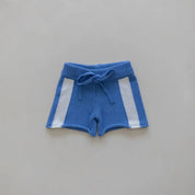 Crochet Shorts in Cobalt Salt