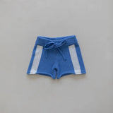 Crochet Shorts in Cobalt Salt