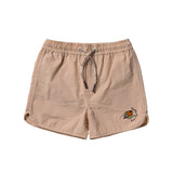Seer Sucker Swim Shorts - Bombay Brown