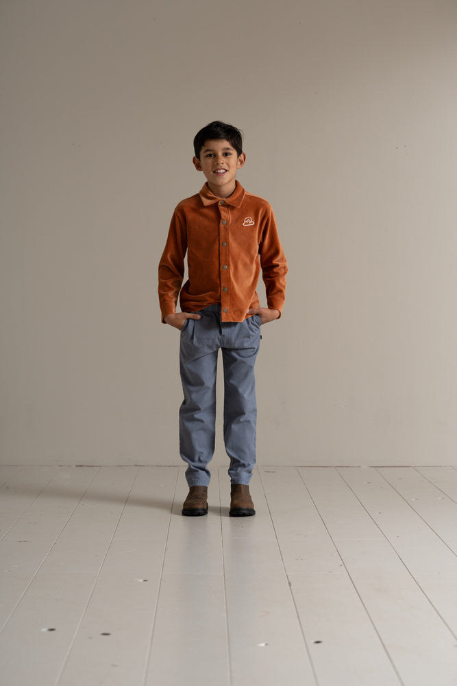 Overshirt in Warm Bronze
