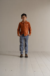 Overshirt in Warm Bronze