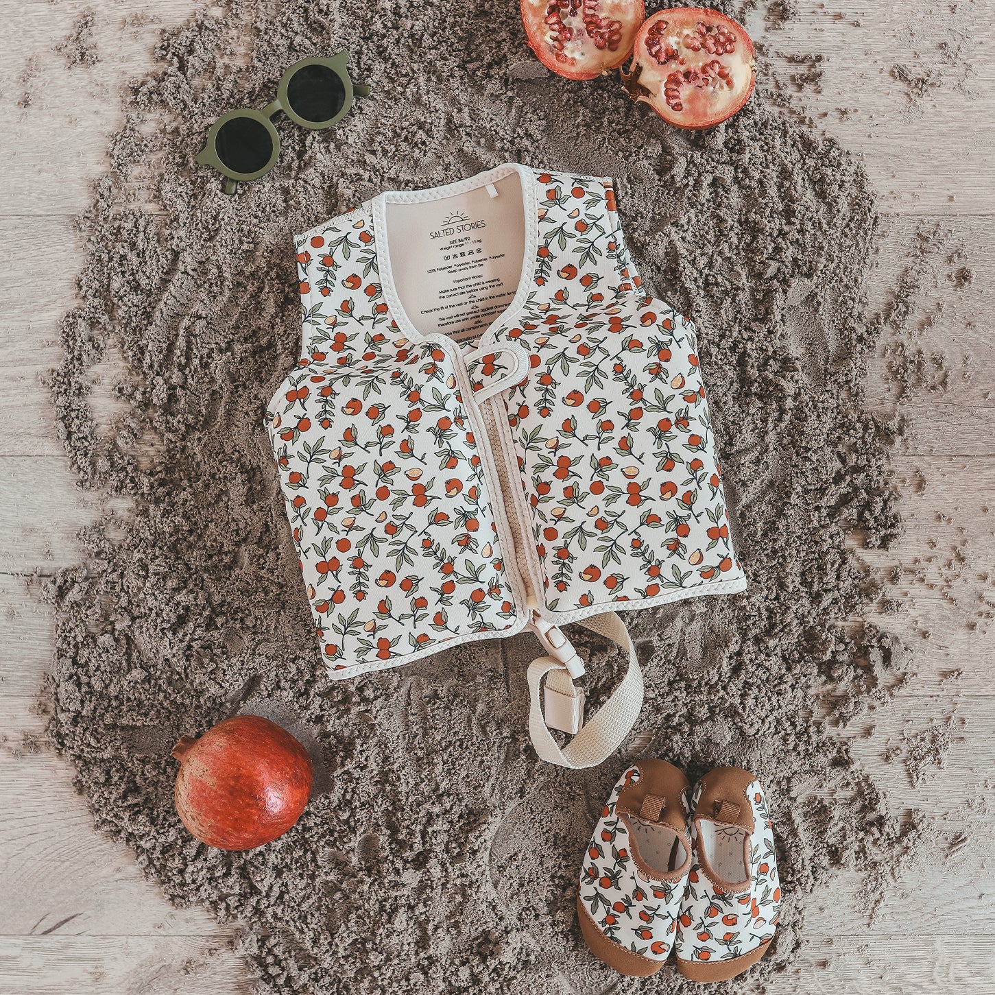 Pomme Floating Vest - White Swan