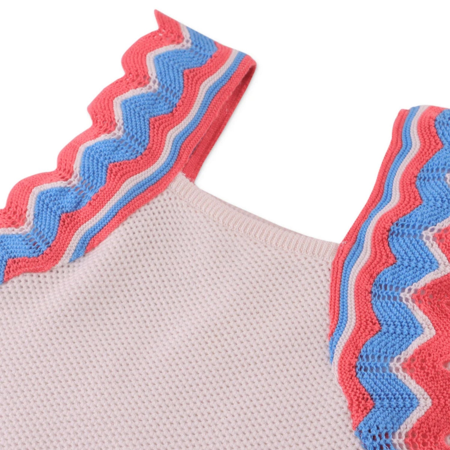 Giselle Knitted Top with Scallop Details