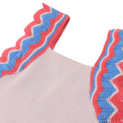 Giselle Knitted Top with Scallop Details