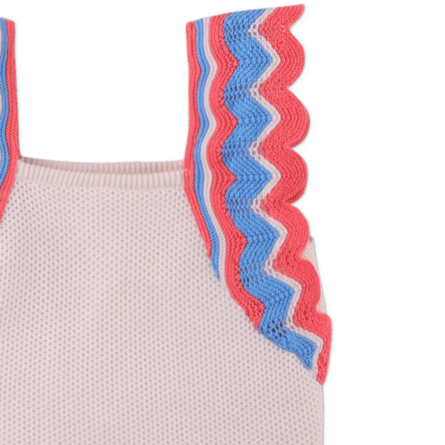 Giselle Knitted Top with Scallop Details