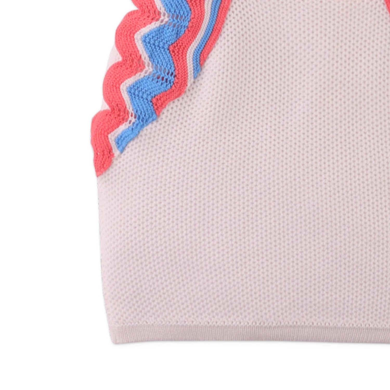 Giselle Knitted Top with Scallop Details