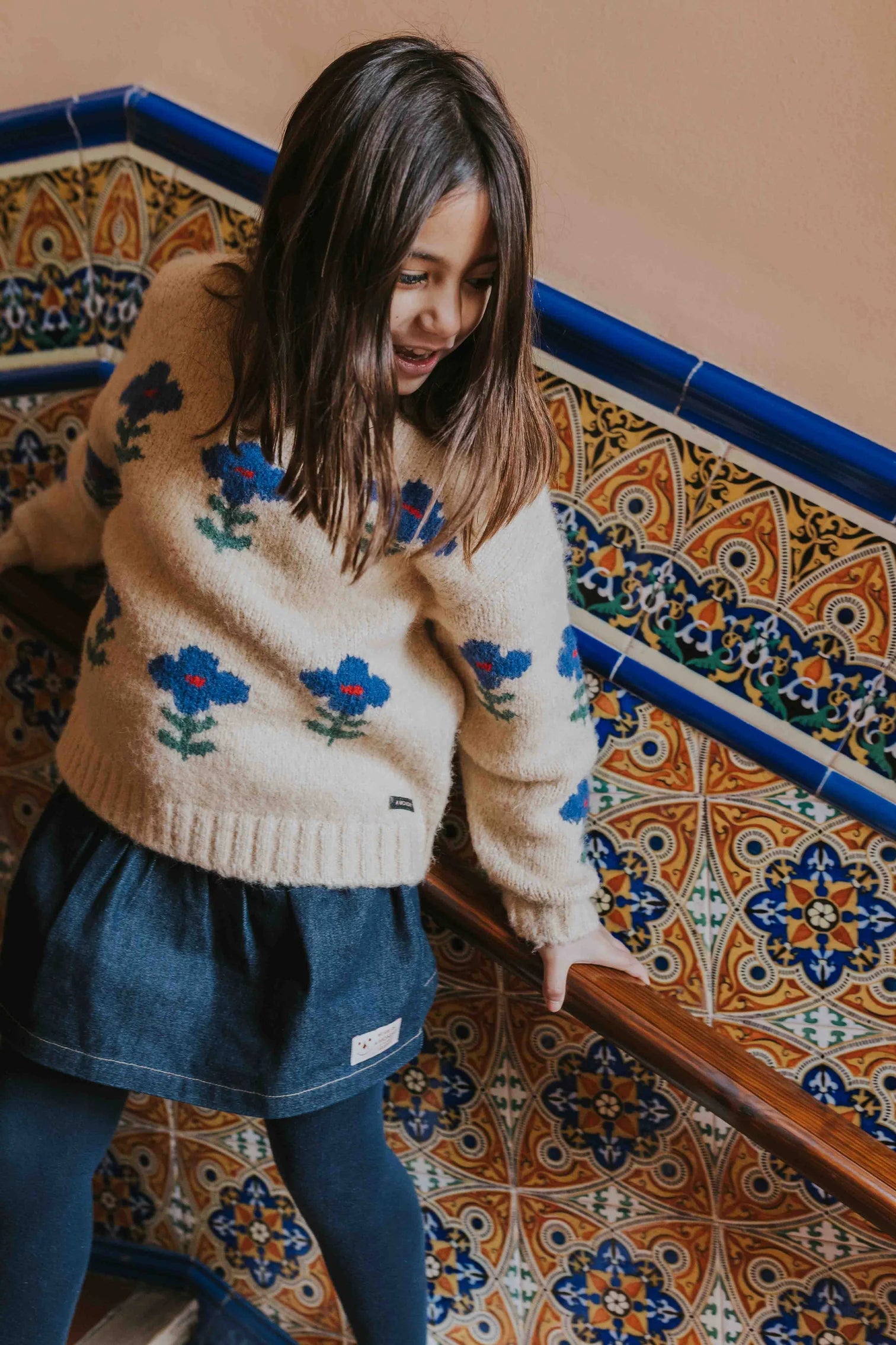 Denim Celine Skirt