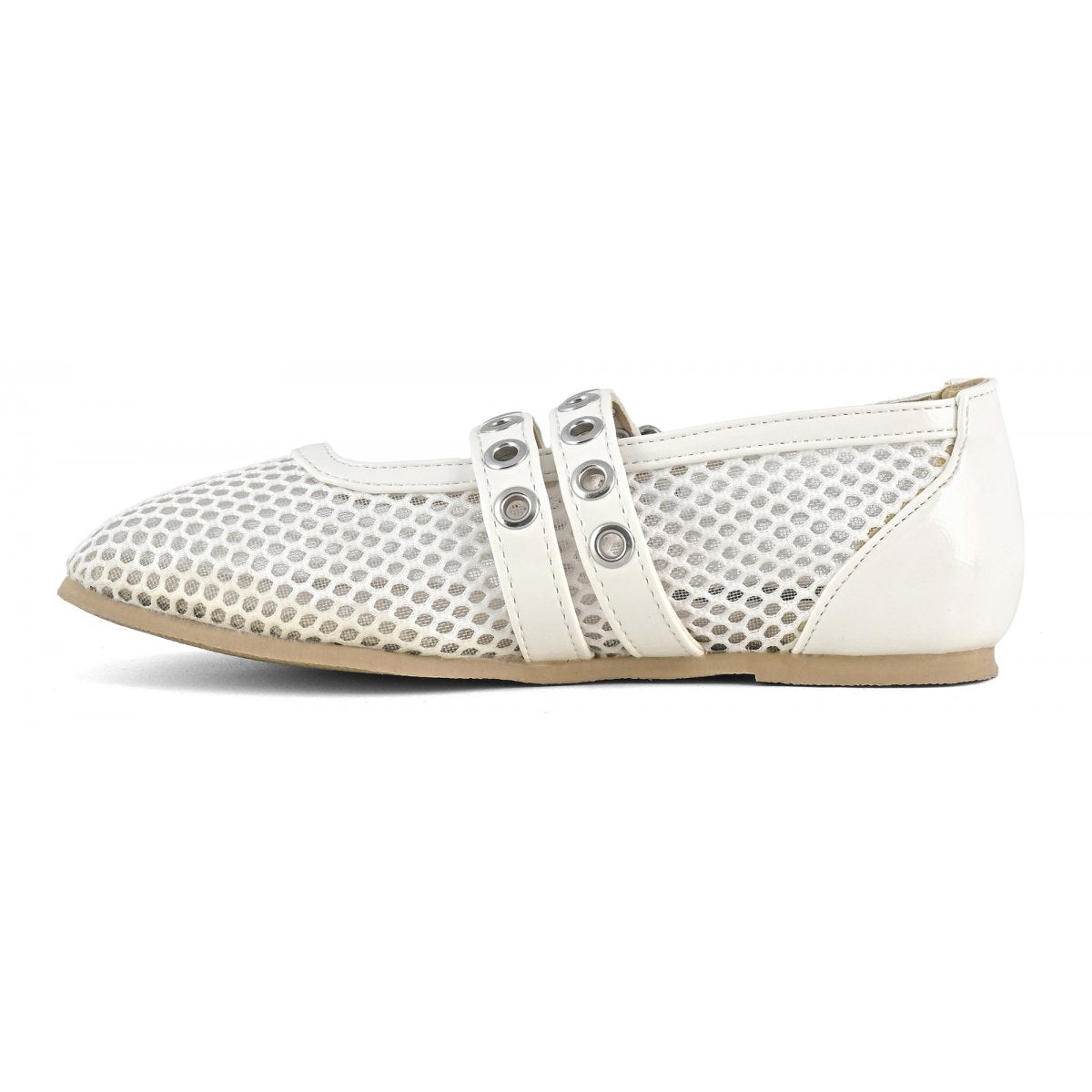 Ballerina in Mesh – White