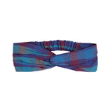 Purple Multi Check Headband