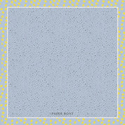 Head Scarf – Black Drops & Lemon