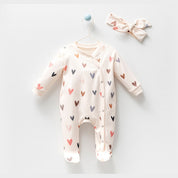 Baby Hearts Bodysuit & Headband