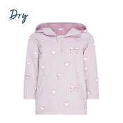 Hearts & Bows Color Changing Raincoat