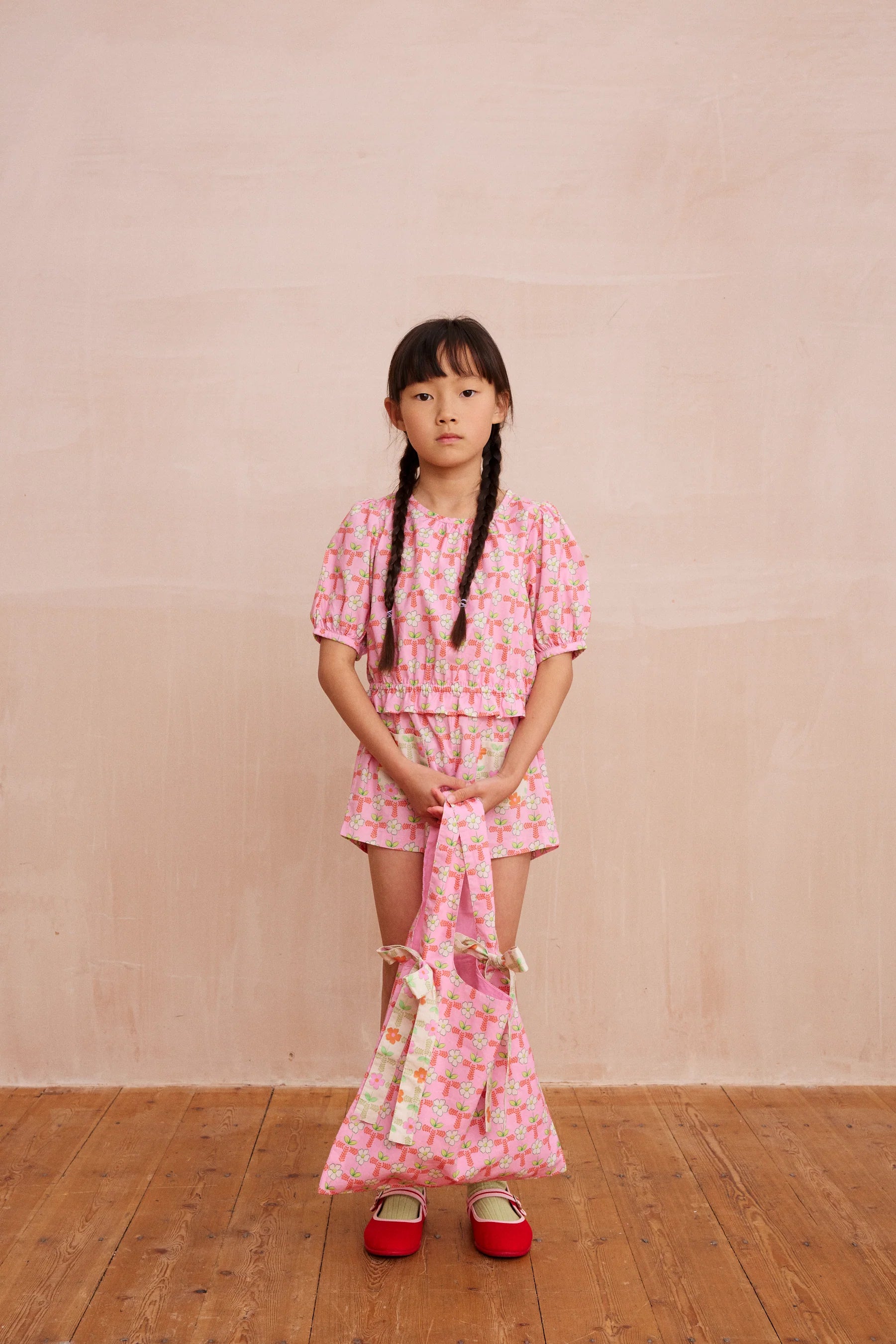 Canelle Blouse & Dahlia Short set