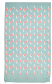 Ice Cream Dream Large Beach Towel
