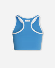 Active Top in Azure Blue