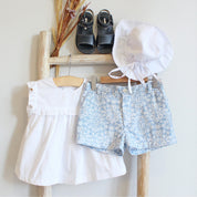 Safari Shorts with Flowers
