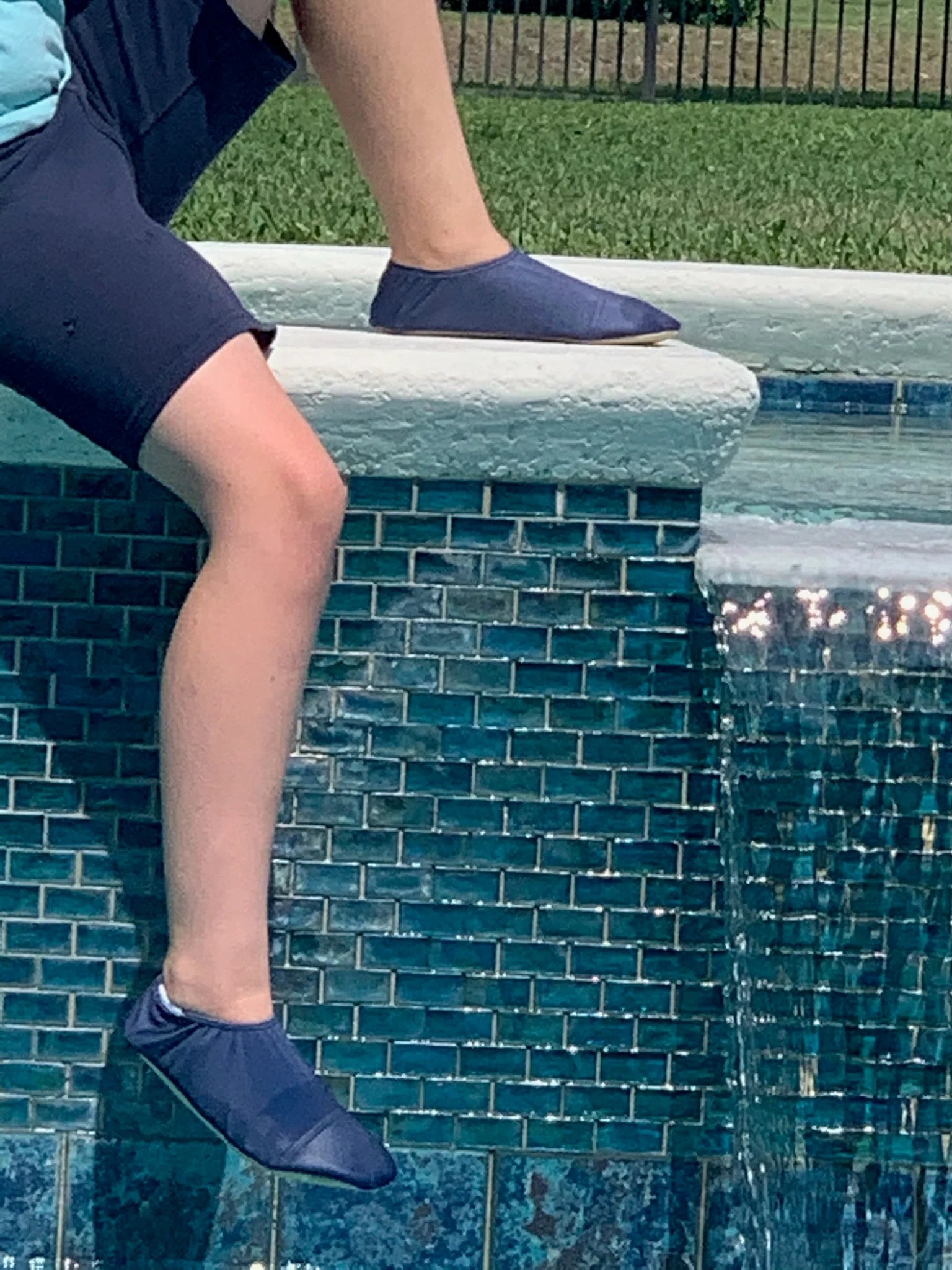 Navy Blue Water Shoes