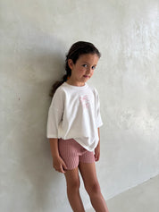 Cherry Tee in Salt
