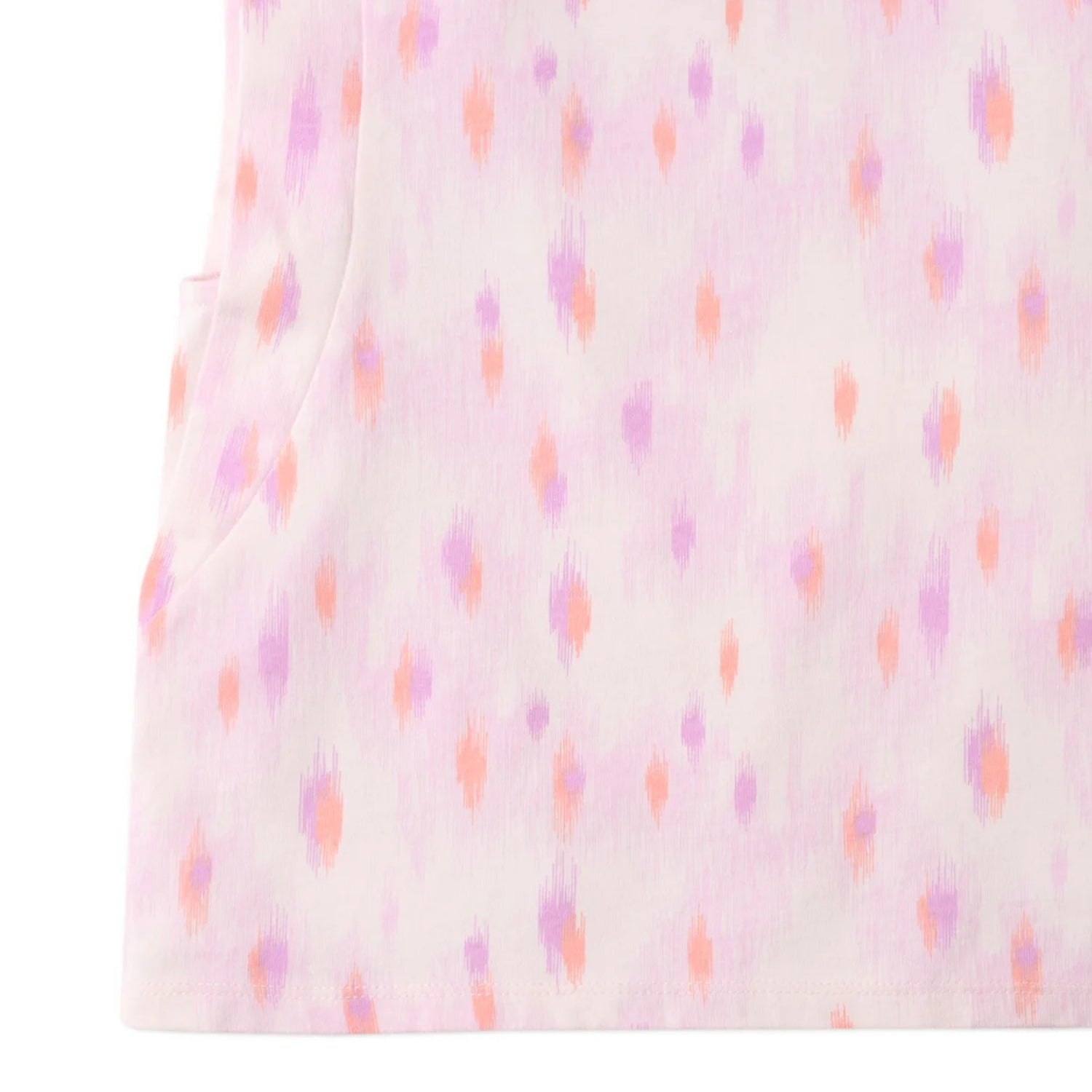 Katya Printed Top with Pom-Pom & Tassels