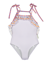 Lavender Cherry Swimsuit