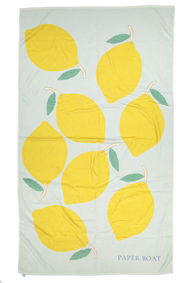 Lemonberry Large Beach Towel