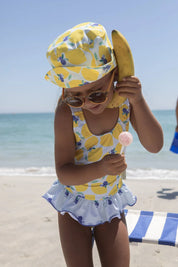 Lemonberry Ruffle Swimsuit