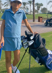 Misty Blue Polo