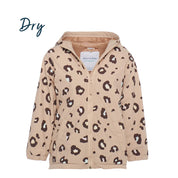 Leopard Print Color Changing Raincoat
